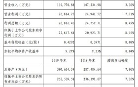 峨眉山A:2019年营收11.08亿 Q1预亏8800万元