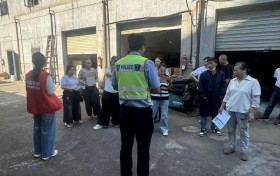 平安产险东阳支公司：警保联动送知识 安全金融进厂区