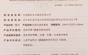 双项殊荣加身！鹏鸿于行业权威论坛斩获“健康建材示范单位”与“品牌建设奖”
