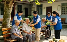 端午送安康 铭世达团队爱心暖夕阳
