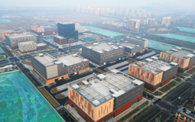 京津携手筑“智谷”！探访滨海—中关村北塘湾数字经济产业园建设现场