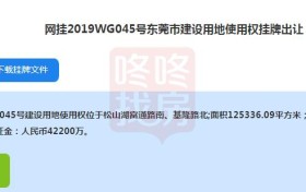 华为人才房!楼面价3379元/㎡!售价限10500元/㎡